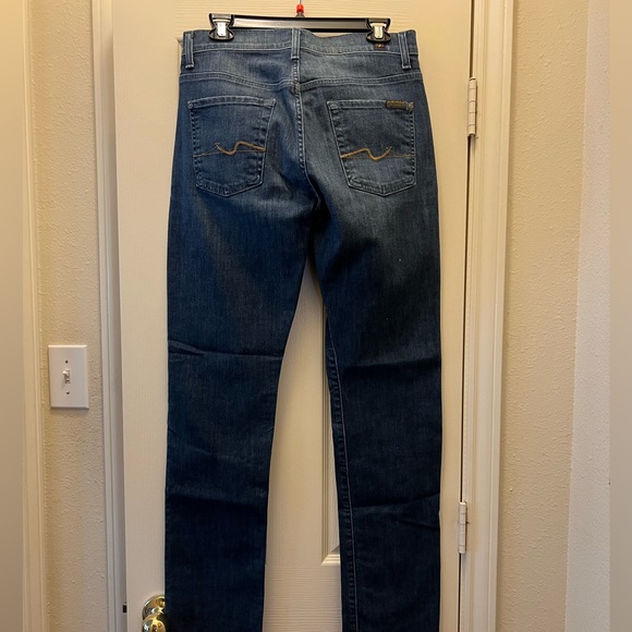 NWOT 7 For all mankind straight jeans - Picture 2 of 5